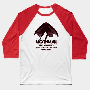 Mothman Hide & Seek Baseball T-Shirt